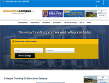 Tablet Screenshot of educationcampus.com
